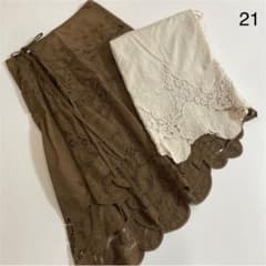 ★GRAND TAEBLE/JEANASIS 刺繍スカート　2点セット★のサムネイル