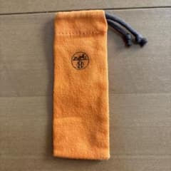 HERMES エルメス 巾着袋 オレンジのサムネイル