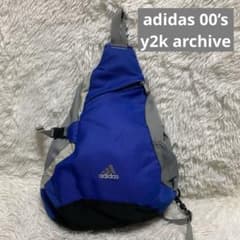 00s adidas アディダス archive リュック バックパック y2k 00s adidas archive one shoulder bag y2k - メルカリ