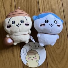 치이카와 벌새 도토리 봉제인형 마스코트 2점 세트 프라이즈 경품