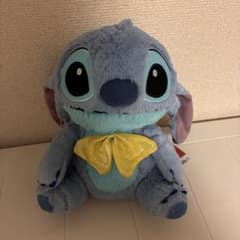 ディズニーキャラクター キラキラリボン BIG ぬいぐるみ スティッチ