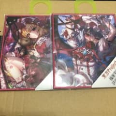 東方project 描き下ろしアクリル色紙 2枚セット