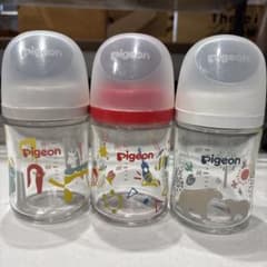 ピジョン 母乳実感 哺乳瓶 ガラス製 160ml 3本セット - 3