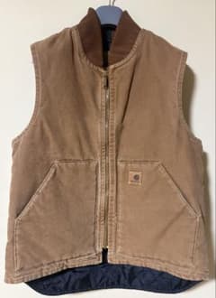 Carhartt V02 BRN ダックベスト ブラウン M メキシコ製 - メルカリ