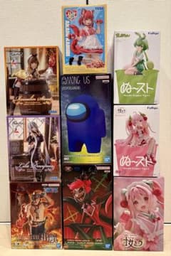 フィギュア まとめ売り 9体 - メルカリ