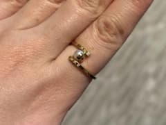 18kゴールドパールリングのサムネイル