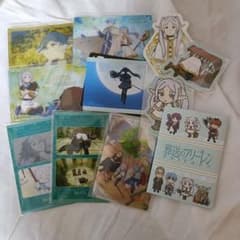 Funeral Frieren Goods set bundle: Stickers, wafers, cards