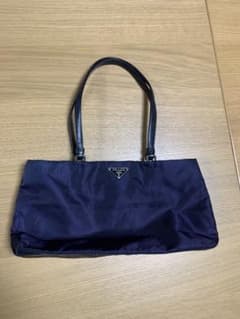 PRADA プラダ テスート トートバッグ ネイビーのサムネイル