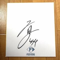 北海道日本ハムファイターズ 有原航平選手 直筆サイン色紙 - メルカリ