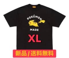 HUMAN MADE Pokemon T-Shirt ピカチュウ 黒 XL - メルカリ