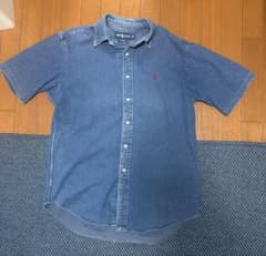 Ralph Lauren BLAKE デニムシャツ 半袖 Mのサムネイル