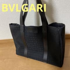 BVLGARI ブルガリ トートバッグ　A4 ロゴマニア　キャンバスのサムネイル