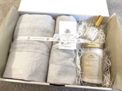 今治産バスタオル FRANCJOUR ♡4点ギフト♡ バスソルト ピローミストのサムネイル