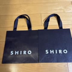 SHIRO ショップ袋 紙袋 2枚セットのサムネイル