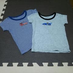 ミキハウス ダブルビー 肌着 2枚セット☆のサムネイル