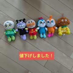 アンパンマン ぬいぐるみ マスコット 6体セットのサムネイル