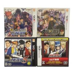 逆転裁判シリーズ 9点セット 新品未開封あり ニンテンドー3DS ソフト ニンテンドー3DS DS ソフト 逆転裁判シリーズ 4本セット - メルカリ