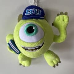 モンスターズユニバーシティ　マイク・ワゾウスキ ぬいぐるみ　マスコットディズニー