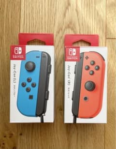 【ジャンク品】Switch Joy-Conブルー(L)&レッド(R)のサムネイル