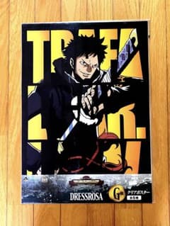 ONEPIECE 이치 반 쿠지 DRESSROSA 편 G상 클리어 포스터