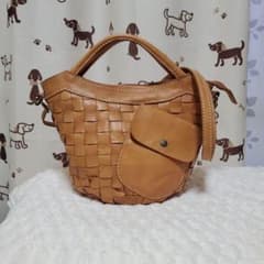 本革2way バッグのサムネイル