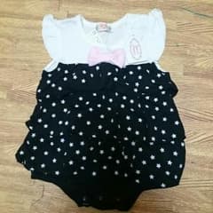 【70】新品女の子ロンパースのサムネイル