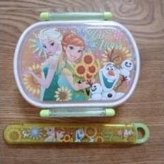 日本製　アナと雪の女王 弁当箱と箸セット