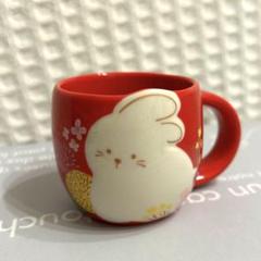 未使用 スターバックス マグカップ ニューイヤー マグうさぎ