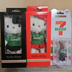 セブンイレブン限定 ハローキティ マスコット ベアブリック - メルカリ