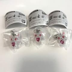 ジュエルペット　めじるしアクセサリー2　ルビー　3個　ガチャガチャのサムネイル