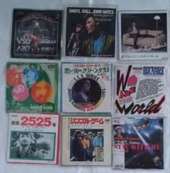 ⭐︎ジャンク品⭐︎昭和歌謡・洋楽 レコード まとめ売り 40枚 レコードまとめ売り25】ジャンク扱い 洋楽シングル9枚セット 昭和