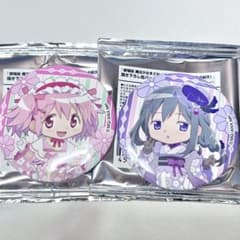 魔法少女まどか☆マギカ 京まふ 缶バッジ 鹿目まどか 暁美ほむら