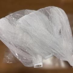 オフショルダー チュール袖 クリップ付き 2個セットのサムネイル