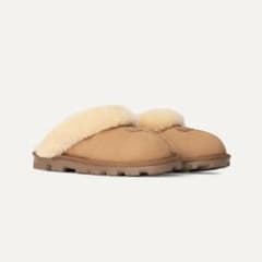 UGG ベージュ ファー付きスリッパ コケット coquetteのサムネイル