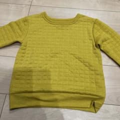 キルティング イエロートレーナー 120のサムネイル
