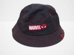 MARVEL 스파이더맨 버킷 모자 블랙
