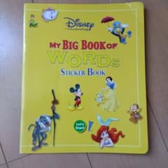 DWE　Big bookのステッカーブック