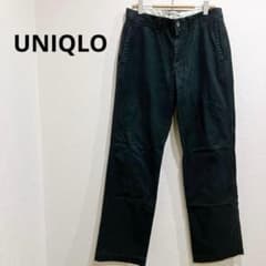 UNIQLO/ユニクロ チノパン ORIGINAL WASH Chino 黒