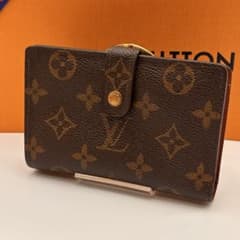 【鑑定済み】ルイヴィトン✨ヴィエノワ✨二つ折り財布✨モノグラム✨がま口 鑑定済み】ルイヴィトン✨モノグラム✨二つ折り財布✨ヴィエノワ
