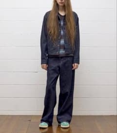 UNUSED 25SSシーズン ワイドレッグデニム　サイズ2 UNUSED 25SSシーズン ワイドレッグデニム サイズ2 - メルカリ