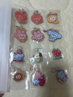 BT21 tinytan키링 캔 배지 상품 정리 판매