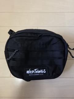 ​WILD THINGS（ワイルドシングス）ショルダーバッグ ブラック 美品のサムネイル