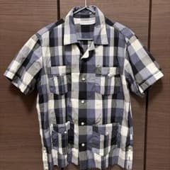 HEAD PORTER PLUS チェック柄 半袖シャツのサムネイル