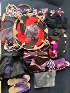 散兵 コスプレ フルセット(靴・ウィッグ・笠あり)のサムネイル