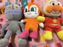 アンパンマン ぬいぐるみ 3体セットのサムネイル