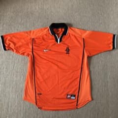 希少/UK製】NIKE 1998 オランダ代表 ホームユニフォーム Lサイズ