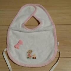 ちぇこり様専用 familiarスタイ  りぼんバッチ付のサムネイル