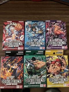 ワンピースカードゲーム スタートデッキ 6種セットのサムネイル