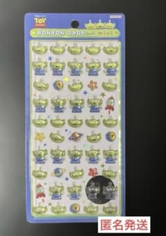 【クーリア正規品】ボンボンドロップシール　ミニ　リトルグリーンメン ディズニーのサムネイル