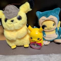 ピカチュウ ぬいぐるみセットと時計のサムネイル